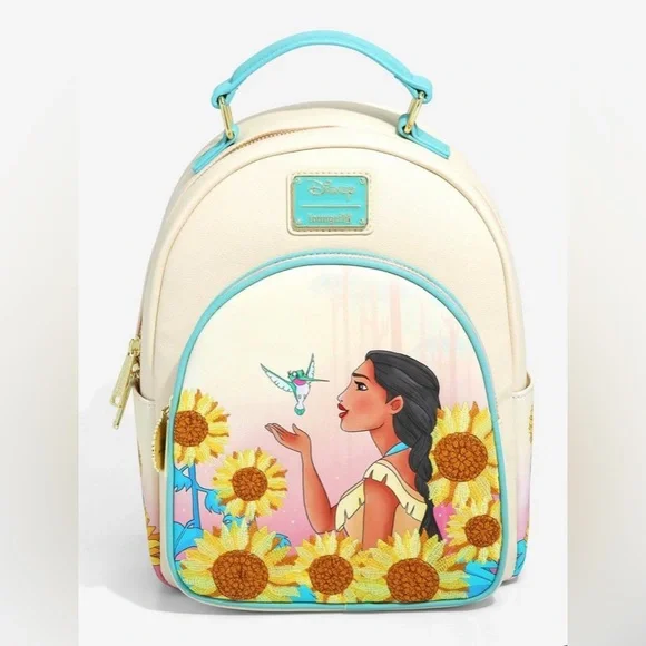 Loungefly | Bags | Loungefly Disney Pocahontas Sunflowers  display picture 1